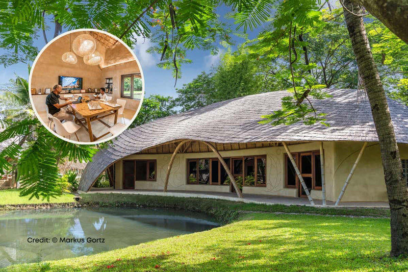 The Office at the Water’s Edge in Chiang Mai, Thailand, designed by Chiangmai Life Architects